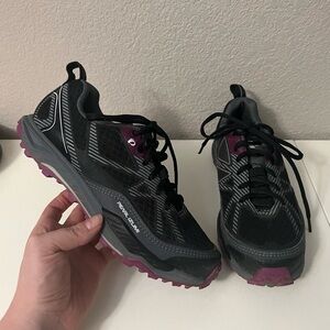 Pearl Izumi | Women X-Alp‎ Seek VII MTB Shoes Sz 39/8 Black, Purple